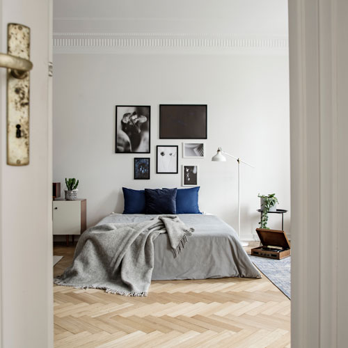 Bedroom Luxury Vinyl Flooring | Warnike Carpet & Tile