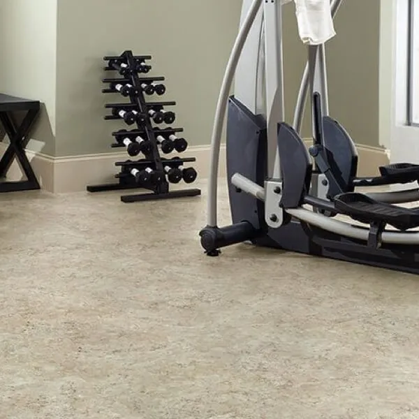 Gym Luxury Vinyl Flooring | Warnike Carpet & Tile