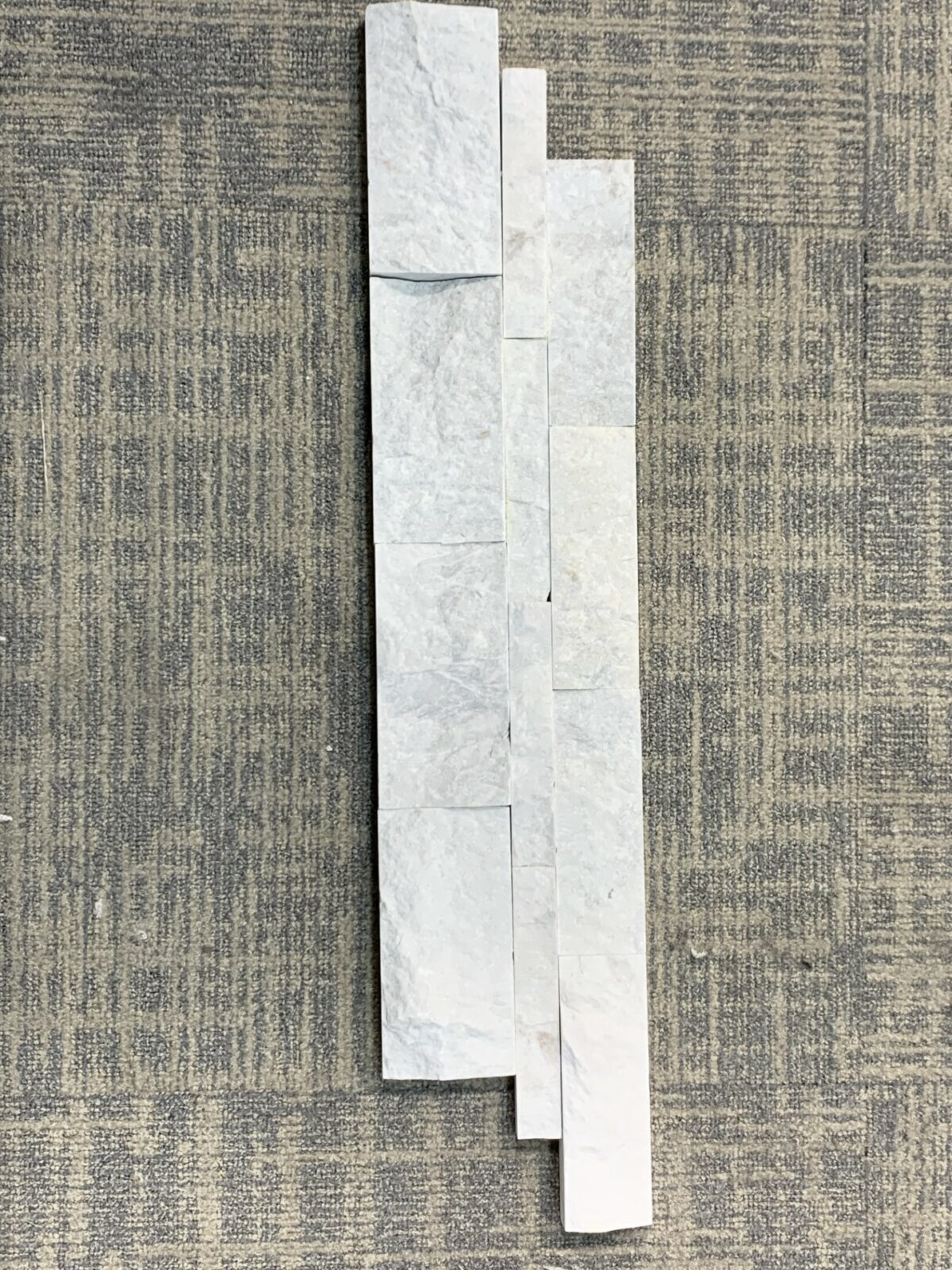 bianco marble splitface